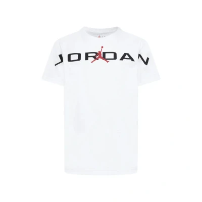 Afbeelding van Jordan AIR Stretch CREW TEE Unisex Tshirt print voor kinderen, Maat: 132 147, White