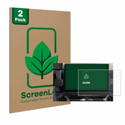 Afbeelding van ScreenLeaf Screenprotector voor Dacia Duster Infotainment System (2024) Duurzame schermbescherming Folie Beschermfolie transparant (2 Stuks)