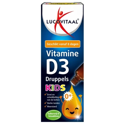 Afbeelding van Lucovitaal D3 Vitamine Druppels Kids (50 ml)