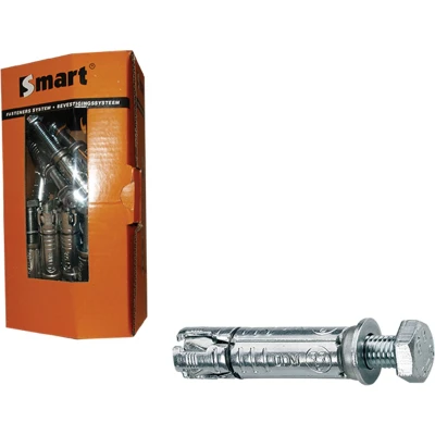 Afbeelding van pgb Europe SMART Keilbout met tapbout M10x35x90 Zn 15 st SM000T001100090E