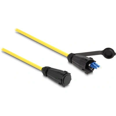 Afbeelding van Delock LWL Kabel LC Duplex zu mit Verschlusskappe Singlemode