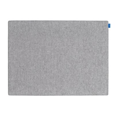 Afbeelding van Legamaster Board Up Akoestisch prikbord Stilgrijs 75 x 50 cm XL met textieloppervlak geluidsabsorptie om de akoestiek in ruimtes te verbeteren voor wandmontage