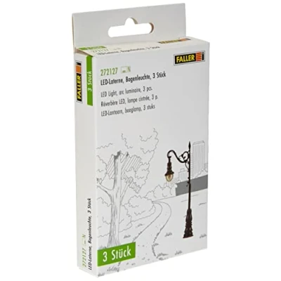 Afbeelding van Faller LED Light. arc luminaire. 3 pcs. FA272127 modelbouwsets, hobbybouwspeelgoed voor kinderen, modelverf en accessoires