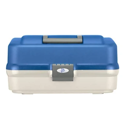Afbeelding van Plastica Panaro 145585, viskoffer, uniseks, volwassenen, wit en blauw, 396 x 235 203 mm
