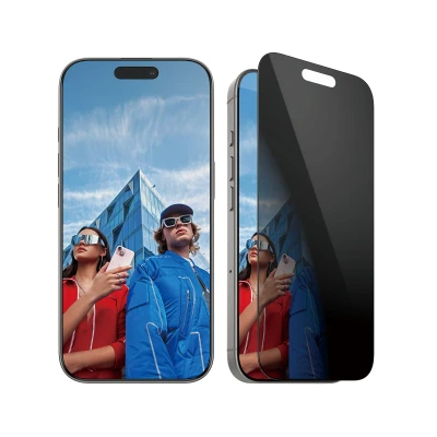 Afbeelding van Panzerglass Privacy Ultra wide Fit Screenprotector Voor Apple Iphone 2024 6.1&#039;&#039; Pro Transparant