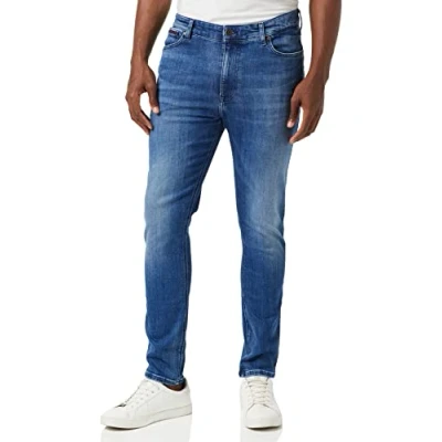 Afbeelding van Tommy Hilfiger Jeans Slimon Skinny Stretch voor heren, Dynamic Jacob Mid Blauw Stretch, 27W/30L