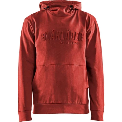 Afbeelding van Blaklader 3530 Hoodie 3D Gebrand Rood maat XL