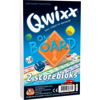Afbeelding van Qwixx on Board: Extra Scoreblokken (NL)
