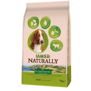 Afbeelding van Iams Naturally Dog Adult New Sealand Lam &amp; Rijst 2,7 kg