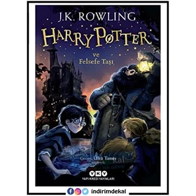 Afbeelding van Harry Potter 1 ve felsefe tasi. und der Stein Weisen