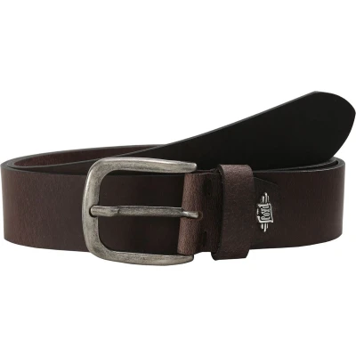 Afbeelding van LLOYD Leren Riem Buffaloleather Belt 4.0 W85 Dark Brown Bruine