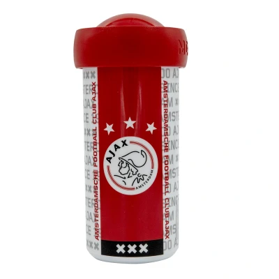 Afbeelding van Ajax schoolbeker wit/rood logo AFC