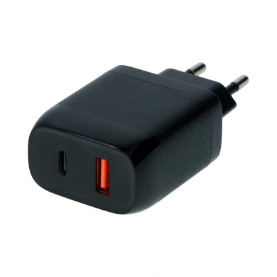 Afbeelding van Carpoint Duo Thuis Snellader 20W USB C + 18W 3.0