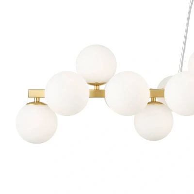 Afbeelding van Maytoni Dallas hanglamp, 25 lichts, lang, goud