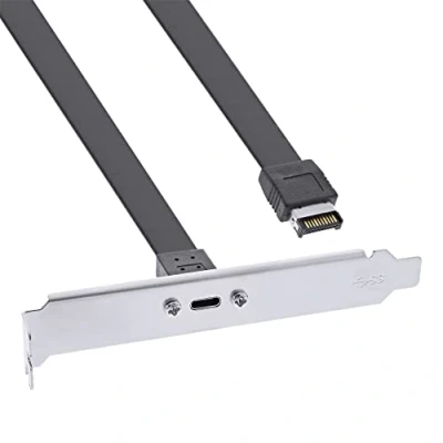 Afbeelding van InLine 33446H interfacekaart/ adapter Intern USB Type C
