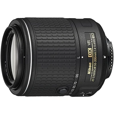 Afbeelding van Nikon AF S DX NIKKOR 55 200mm f/4 5.6G ED VR II SLR Telelens Zwart