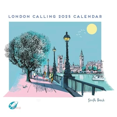 Afbeelding van 2025 Londen Calling Square kalender