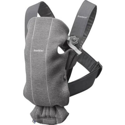 Afbeelding van BabyBjorn Draagzak Mini 3D Jersey Dark Grey