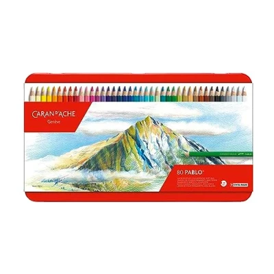 Afbeelding van Caran d&#039;ache pablo kleurpotlood 80 stuk(s)