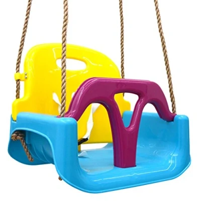Afbeelding van 3 in 1 Kinderschommel Babyschommel 40x43x33cm binnen buiten