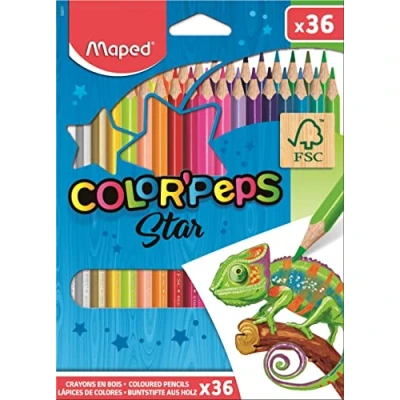 Afbeelding van Kleurpotlood Maped color\peps 36 potloden