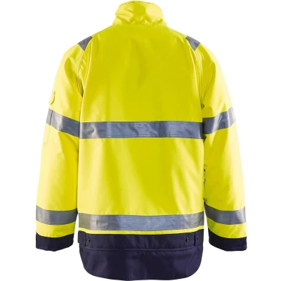 Afbeelding van Blaklader Winterjas High Vis 4827 1977 Geel/Marineblauw XS