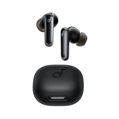 Afbeelding van soundcore P40i door Anker, draadloze oordopjes met omgevingsafhankelijke ruisonderdrukking, zware bassen, 60 u speeltijd, 2 in 1 doosje en telefoonstandaard, IPX5, draadloos opladen, Bluetooth 5.3