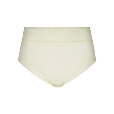 Afbeelding van Calida Lycraspitze Midislip Full Brief voor dames, Champagnewinnaar, 22 50