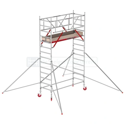 Afbeelding van Rolsteiger Altrex RS TOWER 41 PLUS SafeQuick L250xB90 5.20m werkhoogte Houten platformen