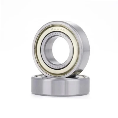 Afbeelding van XiKe 2 Stuks 6004ZZ Afgedicht Kogellager 20x42x12mm Chroomstaal/Voorgesmeerd/Metalen Afdichtingen 6004 2Z Groefkogellagers