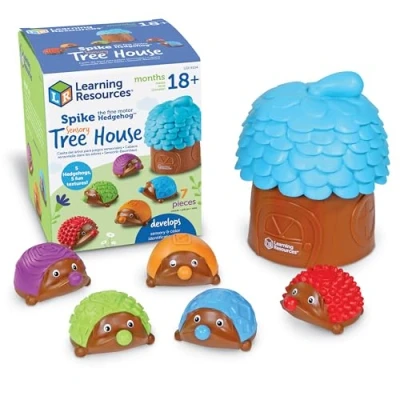 Afbeelding van Learning Resources Spike The Fine Motor Hedgehog Zintuiglijk Boom Huis 7 Stuk Set