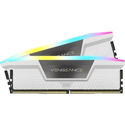 Afbeelding van Corsair DDR5 Vengeance RGB 2x32GB 5200 White