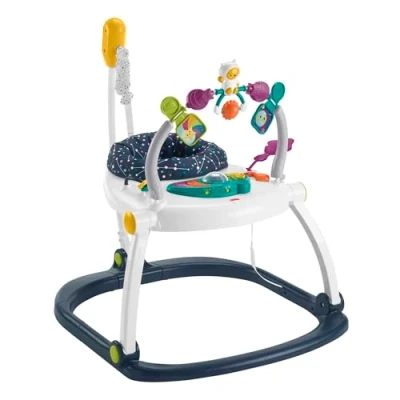 Afbeelding van Fisher Price Jumperoo Astro Kitty Ruimtebesparende Activity Center