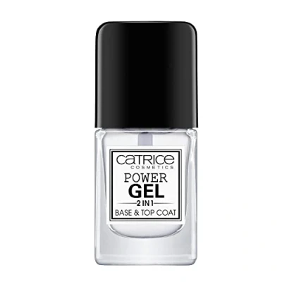 Afbeelding van nagellak Power Gel 2 in 1 Base and Top Coat Catrice (10,5 ml)
