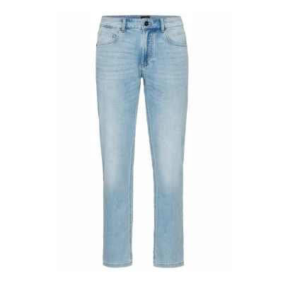 Afbeelding van camel active Straight leg jeans, Heren, Maat: 40x38, Bleach blue