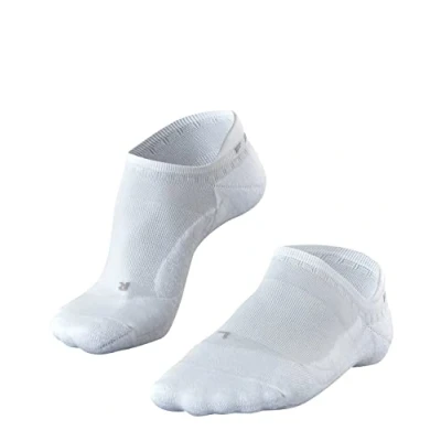 Afbeelding van FALKE GO2 Invisible dames golf kousenvoetjes wit (white) Maat: 37 38