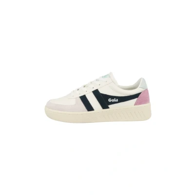 Afbeelding van Gola Grandslam Trident Sneakers laag, Dames, Maat: 37, White/navy surf claeh Schoenen