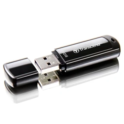 Afbeelding van Transcend USB stick 512GB JetFlash 700 USB3.1 zwart