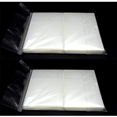 Afbeelding van Docsmagic.de 2 x 100 Double Mat Clear Card Sleeves Standard Size 66 91 PKM MTG