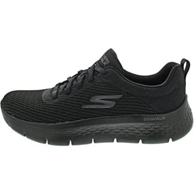 Afbeelding van Skechers Performance GO WALK FLEX Bungee Sportieve wandelschoenen, Dames, Maat: 38, Schwarz Textiel/ synthetisch