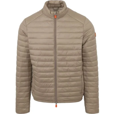 Afbeelding van Save the Duck Jas Alex Beige Heren Maat XXL Slim fit