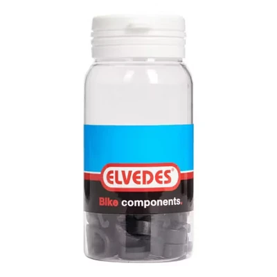 Afbeelding van Elvedes Frameklemmen 11.5x13mm voor remslang zwart per 50 stuks