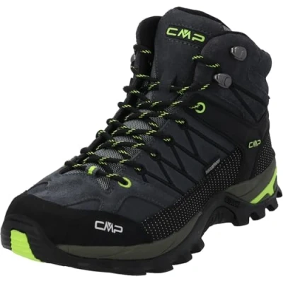Afbeelding van CMP Rigel Mid Trekking Shoes WP, wandelschoenen voor heren, Grijs Geel Fluo, 39 EU, EU