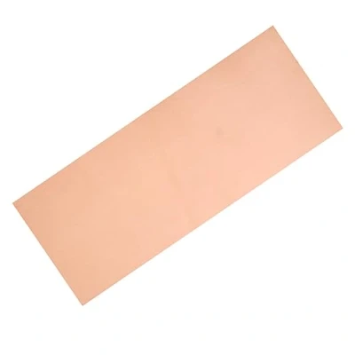 Afbeelding van Langlauf Schuhbedarf® Punceerleer XXL grote ledersnit, blank, dik leer, punceleer 250 mm x 600 mm, plantaardig gelooid rundleer, volledig zadelleer (leerdikte 3,0 3,5 mm)