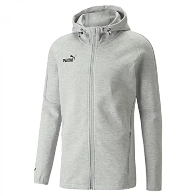 Afbeelding van Puma Teamsport Teamfinal Casuals Sweater met rits, Heren, Maat: Medium, Grau