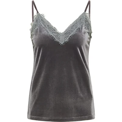 Afbeelding van Faina Caneva Top, Dames, Maat: 38, Grau