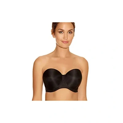 Afbeelding van Fantasie Smoothing Moulded Strapless Bra Zwart B 80 Dames