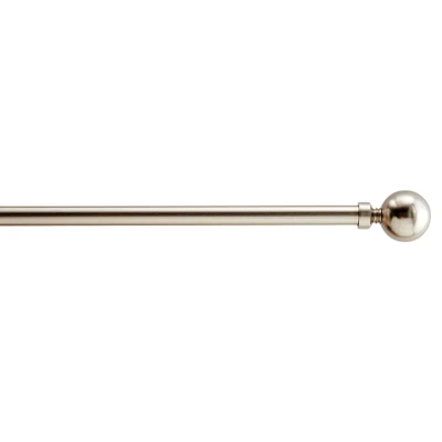 Afbeelding van ACAZA Uitschuifbare Gordijnroede Stang van 240 360 cm Zilver
