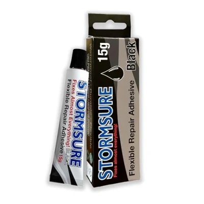 Afbeelding van Stormsure Flexibele Reparatielijm 15g Zwart Waterdicht, Flexibel, Duurzaam Dichtingsproduct voor Reparaties