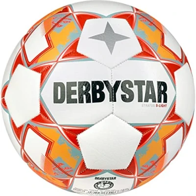 Afbeelding van Derbystar Stratos S Light V23 uniseks jeugd, voetbal, wit groen, 3